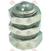NICKEL PLATED DOOR CATCH ø 13x24 mm image