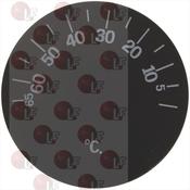 BLACK KNOB ø 42 mm 0-65°C