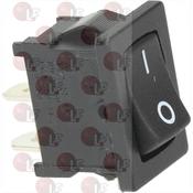 BLACK SINGLE-POLE SWITCH 10A 250V