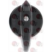KNOB SELECTOR SWITCH BLACK ø 33 mm