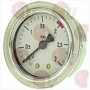 BOILER PRESSURE GAUGE ø 52 mm 0÷3 bar image