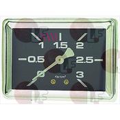BOILER PRESSURE GAUGE ø 52 mm 0÷3 bar image