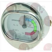 BOILER PRESSURE GAUGE ø 63 mm 0÷2.5 bar image