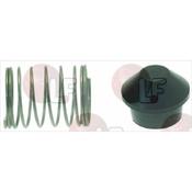 SPRING ø 6x8 mm WITH RING NUT
