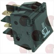 BLACK BIPOLAR SWITCH 16A 250V image
