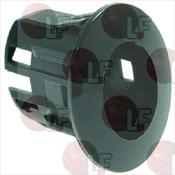 PUSH-BUTTON SUPPORT 15x11 mm BLACK