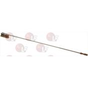 OVEN BRUSH MADE OF BRASS 17x5.5 cm