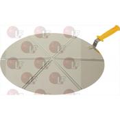 PIZZA PADDLE ST.STEEL 6 SLICES ø 50 cm