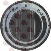 KNOB BLACK MIN-MAX ø 70 mm image