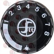 KNOB MINISIT BLACK ø 37 mm image