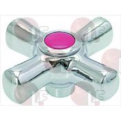 CROSS SHAPED SMALL RED KNOB