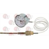 TELETHERMOMETER WHITE ø 60 mm 0-120°C