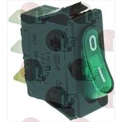 SWITCH 1-POLE GREEN 16A 250V