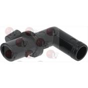 DRAIN FITTING BLACK ø 9 mm