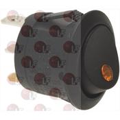 SWITCH BLACK SINGLE-POLE10A 250V image