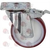 WHEEL SWIVEL PLATE WITH BRAKE image