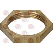 NUT HEXAGONAL BRASS 27x6 mm image