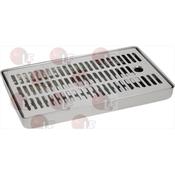 STAINLESS STEEL DRIP TRAY 300x180xh30 mm