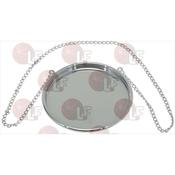 ROUND BADGE HOLDER WITH CHAIN image