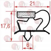 GUARNIZIONE AD INCASTRO 1850x760 mm