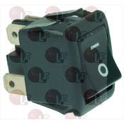 INTERRUTTORE BIPOLARE NERO 10A 250V image