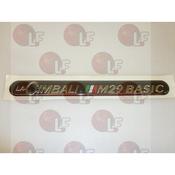 TARGA ADESIVA LA CIMBALI M29 BASIC