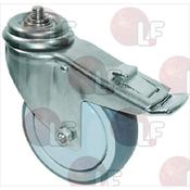 CASTOR SWIVEL PIN WITH BRAKE image