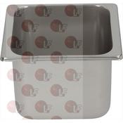 ICECREAM PAN S/STEEL 180x165xh120 mm