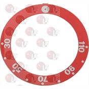 STICKING KNOB DISK RED 30-110°C
