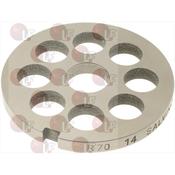 INOX PLATE MOD.R70/12/14 UNGER
