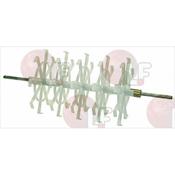 ROD WITH BLADES 335 mm. 5 BURRS
