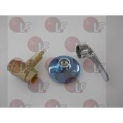 VALVOLA A SFERA 1/2" DA INCASSO COMPLETA