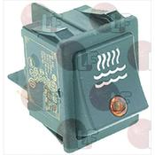 BLACK BIPOLAR SWITCH 16A 250V image