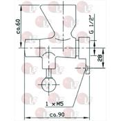 LEVEL TAP WITH FUNNEL ø 1/2"F image