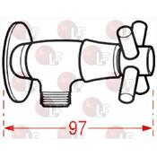 WALL MOUNTED TAP 800/491 image