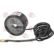 TELETHERMOMETER BLACK ø 52 mm 0-120°C image