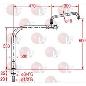 ASSEMBLY SUPPORT STYL-K3 e 90° PIPE "U"