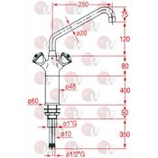 SINGLE HOLE SUPPORT STYL-K3e
