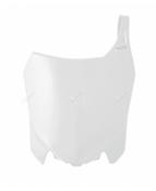 RACETECH CRF 450 2013 FRONT NUMBER PANEL WHITE+