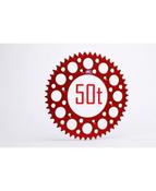 RENTHAL REAR SPROCKET 50T HONDA RED image