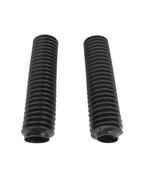Black universal fork gaitors - 380mm long