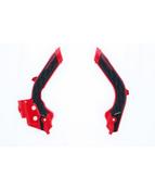 Acerbis X-Grip Frame Protector FC/TC 19-22 FE/TE/TX 20-21 GAS GAS 2021 - Red/Black