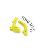 Husqvarna Genuine Frame Guards - Flo Yellow