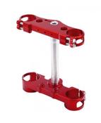 TRIPLE CLAMP 85CC RED GAS GAS /KTM/HUSKY INCLUDING TOP CLAMPS INCLUDED