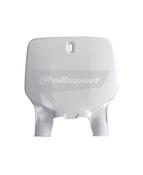 POLISPORT FRONT NUMBER PANEL WHITE KX 125/250 96-02