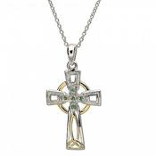 Trinity Kreuz mit Smaragden