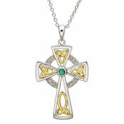 Diamant &amp; Smaragd Kreuz