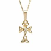Kleines Kreuz mit Diamant