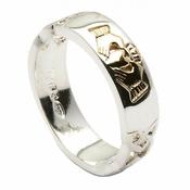 Claddagh Encart Celtique Ring