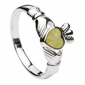 Connemara Marmor Claddagh Ring image